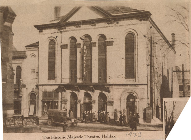 photocollection : Sunday Leader Clippings: Buildings: The Historic Majestic Theatre, Halifax, NS