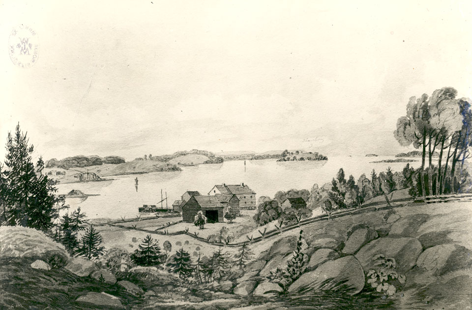 ''Zwickers Inn, Mahone Bay from the N.W.''
