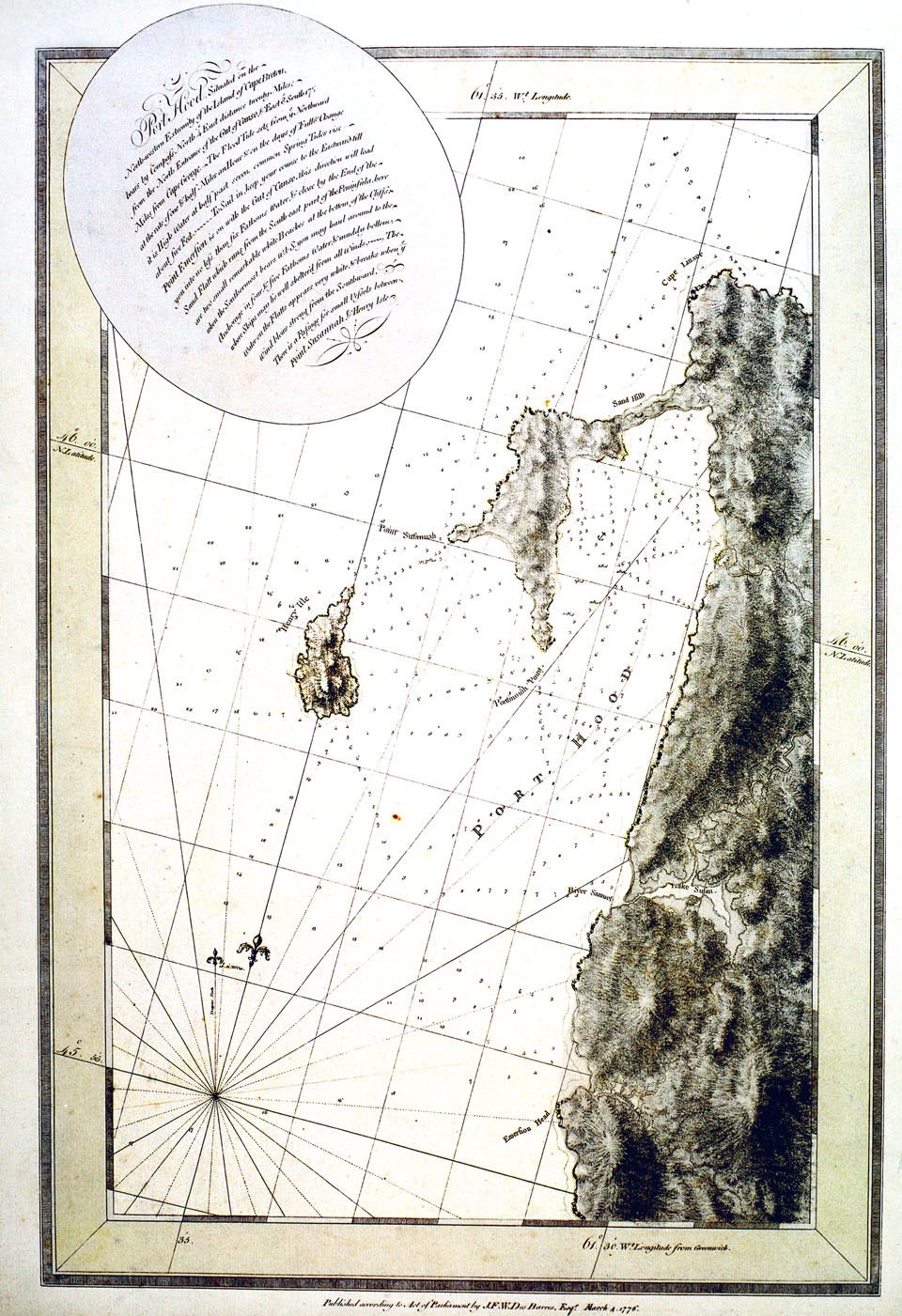 ports : Port Hood Situate on the North-western Extremity of the Island of Cape Breton