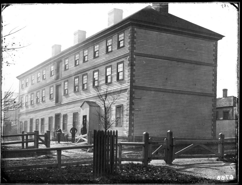 Barrack stores (formerly officer's quarters), Cogswell St., Halifax