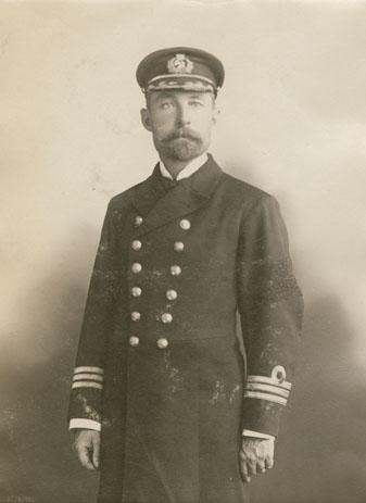 Captain William Squares DeCarteret of the CS <i>Minia</i>