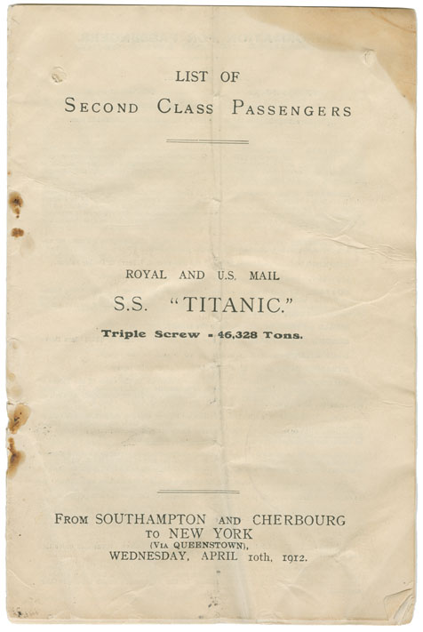 Nova Scotia Archives - RMS Titanic Resource Guide