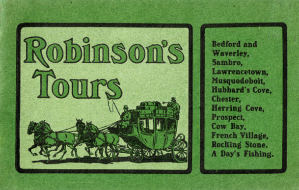 <i>Robinson's Tours: Peeps at Nova Scotia. </i>