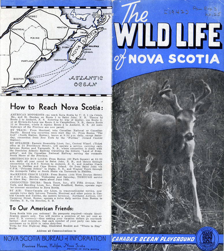 ''The Wild Life of Nova Scotia''