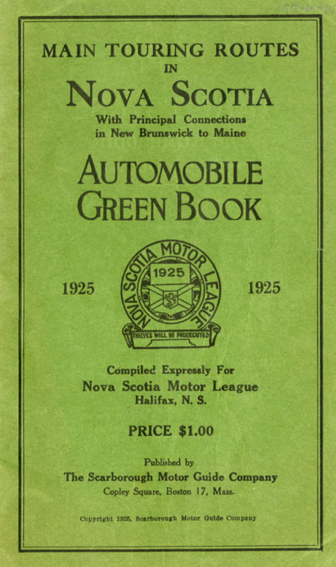 <i>Automobile Green Book, 1925</i>