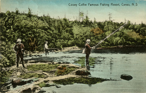 ''Cooey Coffre Famous Fishing Resort, Canso, NS''