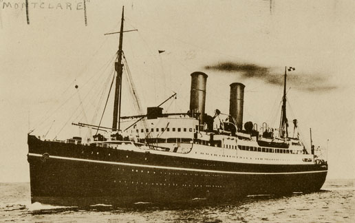 ''Canadian Pacific S.S. <i>Montclare</i>''