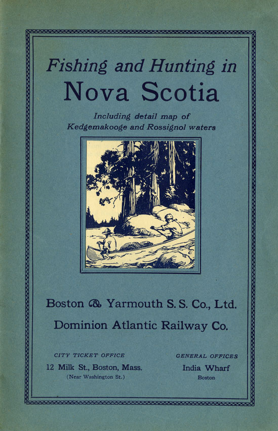 Dominion Atlantic Railway Map Nova Scotia Archives - 'Canada's Ocean Playground'