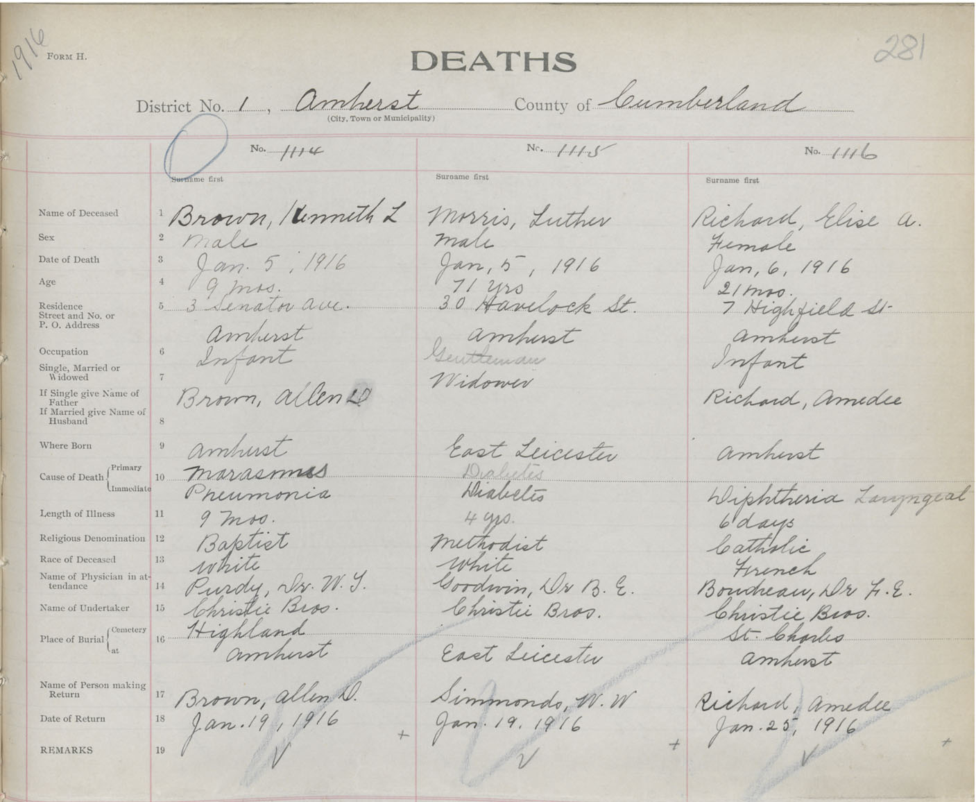 Nova Scotia Archives Nova Scotia Births, Marriages, and Deaths