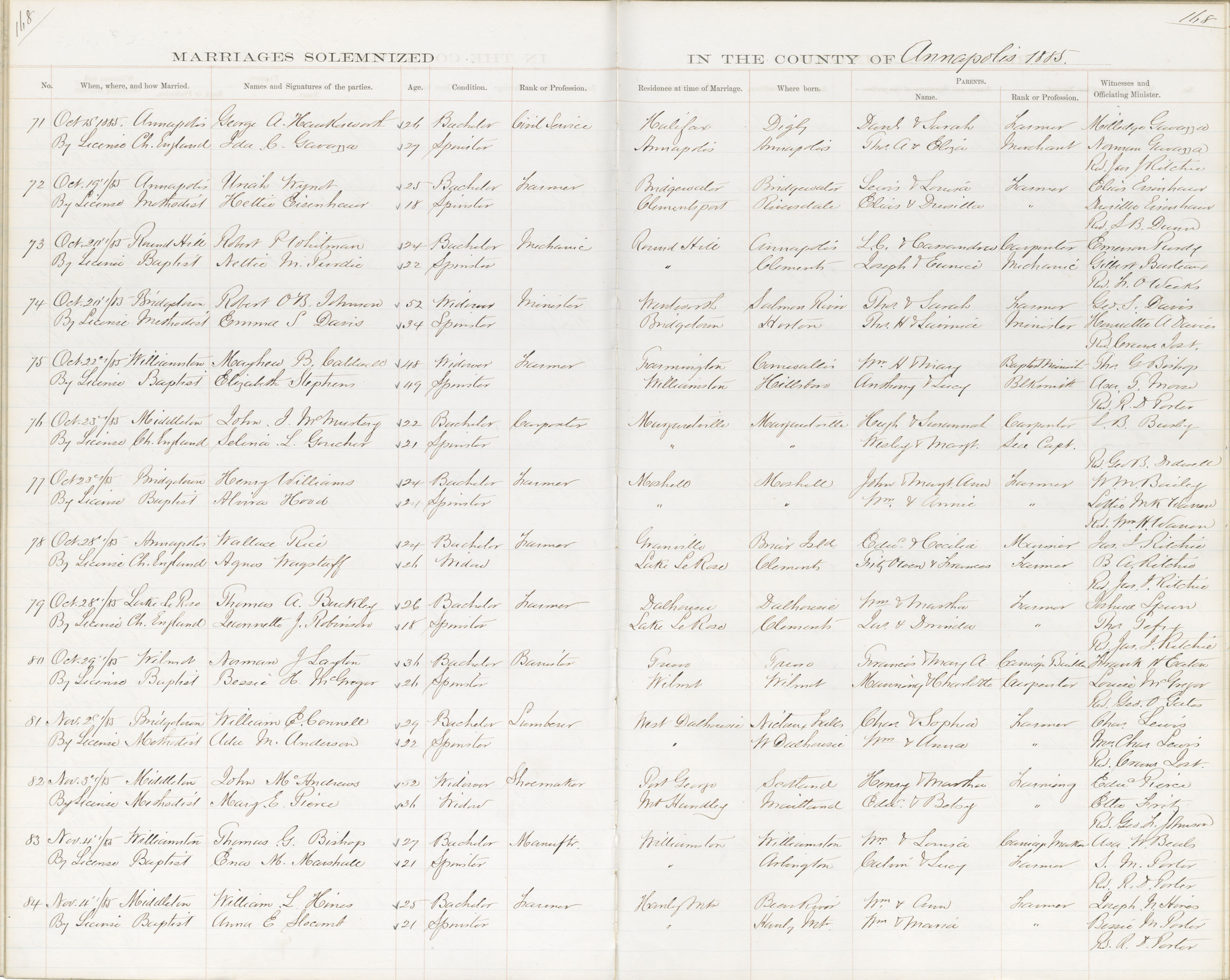 Nova Scotia Archives Nova Scotia Births, Marriages, and Deaths